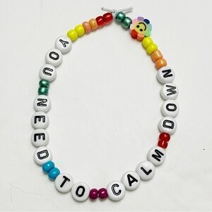 Taylor Swift Eras Tour Friendship Bracelet You Need To Calm Down Lover